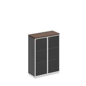 Шкаф для документов средний стекло в рамке Speech Cube (90x40x124.6) СИ 319 ДГ АР ХР в Сыктывкаре