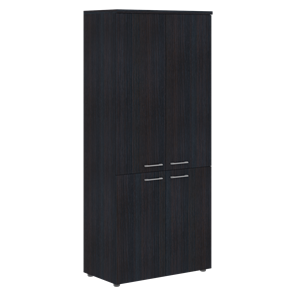 Шкаф с глухими низкими и средними дверьми и топом XTEN Дуб Юкон  XHC 85.3 (850х410х1930) в Сыктывкаре