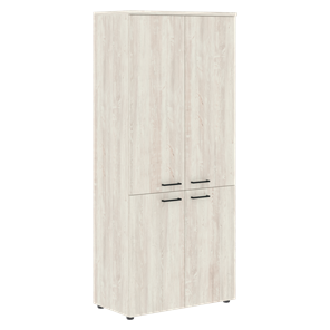Шкаф с глухими низкими и средними дверьми и топом XTEN сосна Эдмонд  XHC 85.3 (850х410х1930) в Сыктывкаре