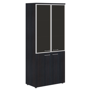Шкаф с глухими низкими дверьми и топом XTEN Дуб Юкон XHC 85.7  (850х410х1930) в Сыктывкаре