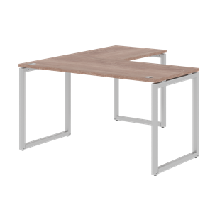 Письменный стол угловой правый XTEN-Q Дуб-сонома- серебро XQCT 1415 (R) (1400х1500х750) в Сыктывкаре