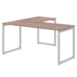 Стол письменный угловой правый XTEN-Q Дуб-сонома- серебро XQCT 1615 (R) (1600х1500х750) в Сыктывкаре