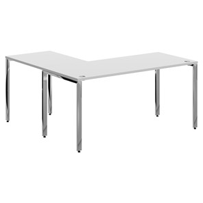 Письменный угловой  стол для персонала правый XTEN GLOSS  Белый XGCT 1615.1 (R) (1600х1500х750) в Сыктывкаре