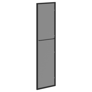Дверь стеклянная в рамке правая LOFTIS Сосна Эдмонт LMRG 40 R (790х20х1470) в Сыктывкаре
