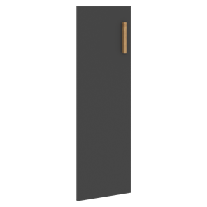 Средняя дверь для шкафа левая FORTA Черный Графит FMD40-1(L) (396х18х1164) в Сыктывкаре