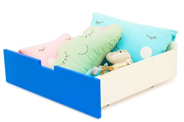 Ящик для кровати Skogen синий в Сыктывкаре