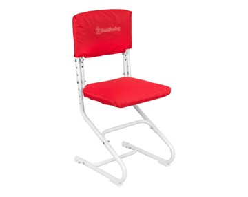 Набор чехлов на сиденье и спинку стула СУТ.01.040-01 Красный, ткань Оксфорд в Сыктывкаре