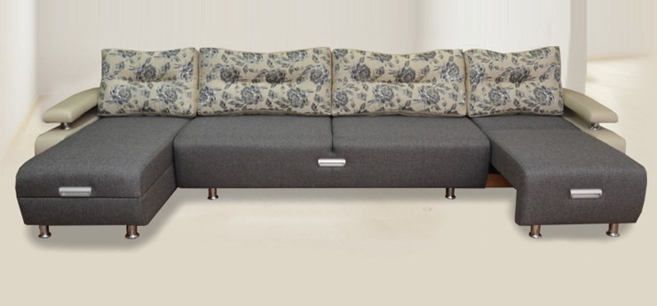 П-образный диван Престиж-15 микс в Сыктывкаре - изображение 1