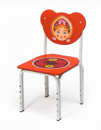 Детский стул Матрешка (Кузя-МТ(1-3)КрСр) в Сыктывкаре - изображение