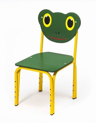 Детский стул Лягушонок (Кузя-ЛГ(1-3)ЗЖ) в Сыктывкаре - изображение