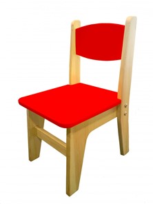 Детский стульчик Вуди красный (H 300) в Сыктывкаре