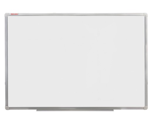 Магнитная доска на стену BRAUBERG 100х150 см, алюминиевая рамка в Сыктывкаре - изображение
