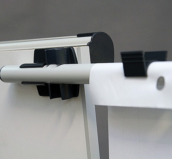 Доска-флипчарт магнитно-маркерная 2х3, TF02/2011, 70x100 см, передвижная, держатели для бумаги в Сыктывкаре - изображение 5