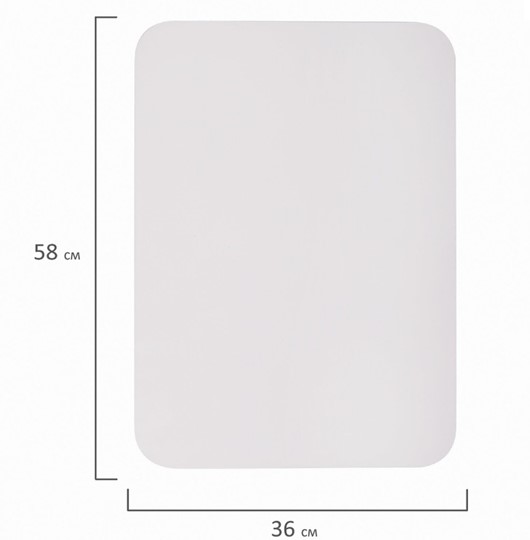 Магнитно-маркерная доска на холодильник BRAUBERG, 58х36 см с маркером, магнитом и салфеткой в Сыктывкаре - изображение 8